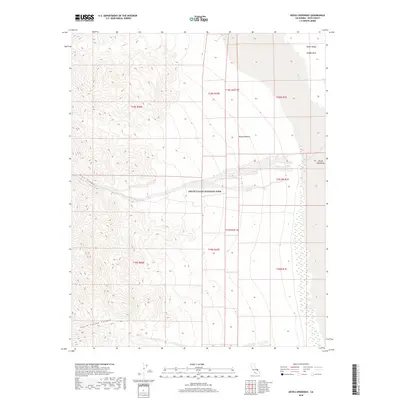 2018 Map of Devils Speedway, 2018 Print