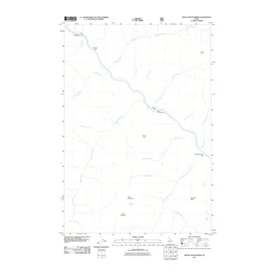 2011 Map of Devils Teeth Rapids, 2011 Print