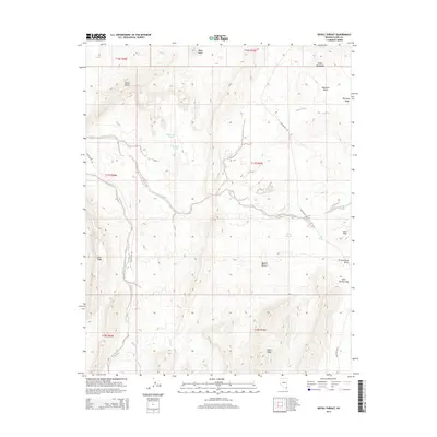 2014 Map of Devils Throat, 2014 Print