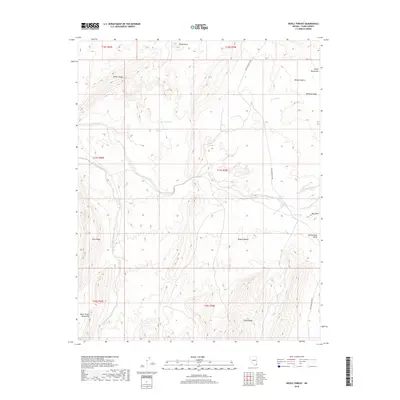 2018 Map of Devils Throat, 2018 Print