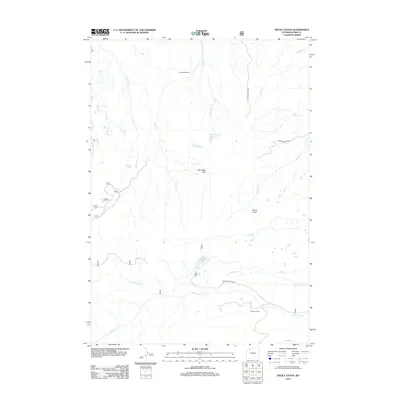 2012 Map of Devils Tooth, 2012 Print