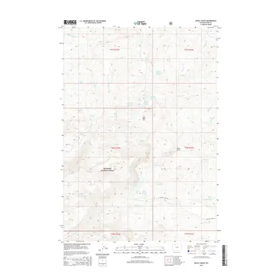 2015 Map of Devils Tooth, 2015 Print
