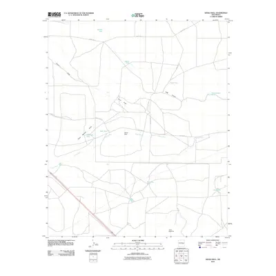 2010 Map of Devils Well, 2010 Print