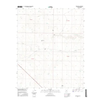2017 Map of Devils Well, 2017 Print