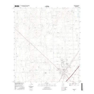 2016 Map of Devine, 2016 Print