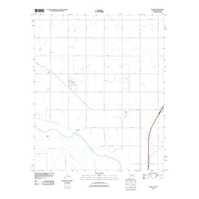 2010 Map of Devol, 2010 Print