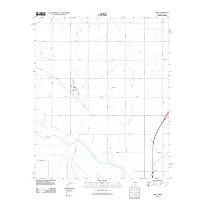 2012 Map of Devol, 2012 Print