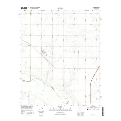 2016 Map of Devol, 2016 Print