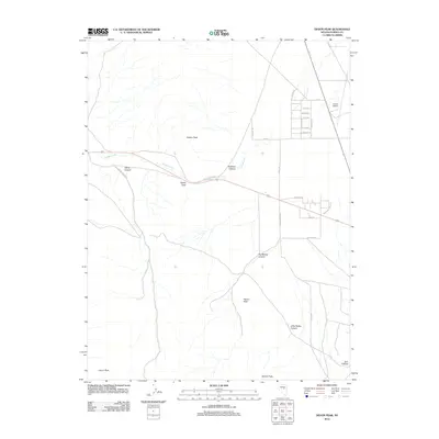 2012 Map of Devon Peak, 2012 Print