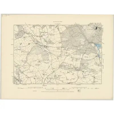 1887 Map of Devonshire CIX.NW