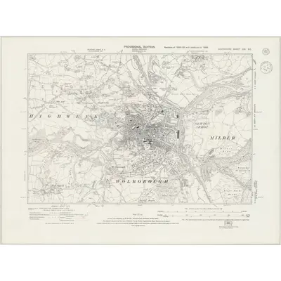1938 Map of Devonshire CIX.SE, 1944 Print