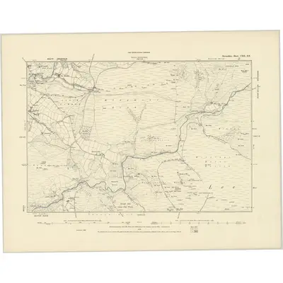 1886 Map of Devonshire CXII.SE