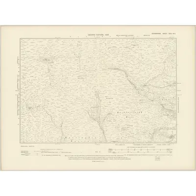1904 Map of Devonshire CXIII.NE, 1906 Print