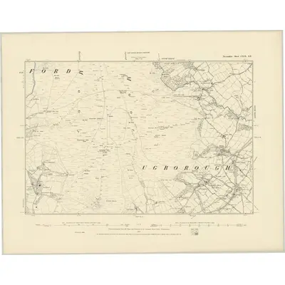1886 Map of Devonshire CXIX.SE
