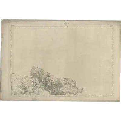 1863 Map of Devonshire CXVI, 1869 Print
