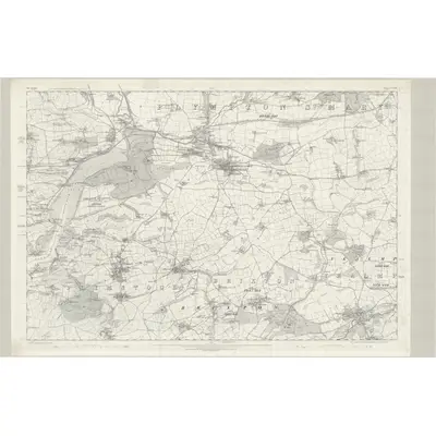 1856 Map of Devonshire CXXIV, 1869 Print