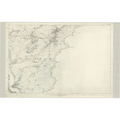 1864 Map of Devonshire CXXVIII, 1869 Print
