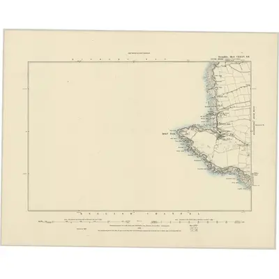 1886 Map of Devonshire CXXXV.SE