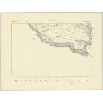 1885 Map of Devonshire CXXXVIII.NW