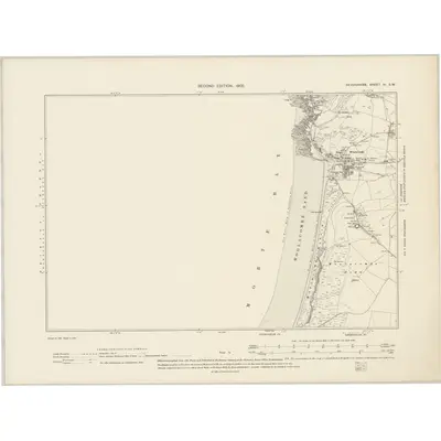1903 Map of Devonshire IV.SW, 1905 Print
