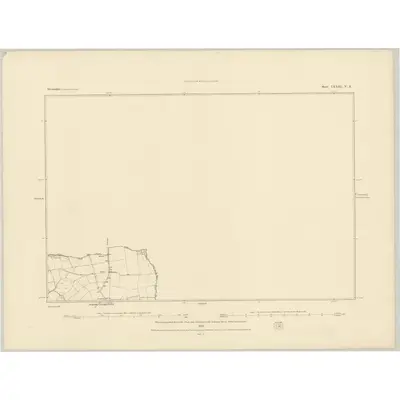 1882 Map of Devonshire LXXIII.NE, 1883 Print