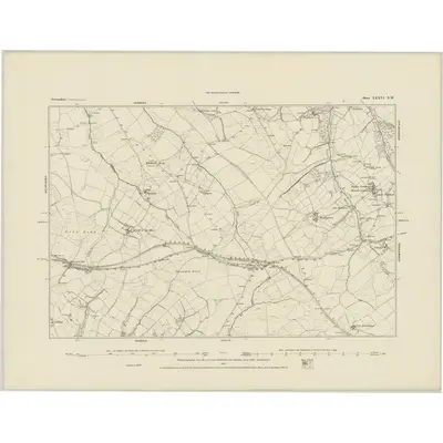 1884 Map of Devonshire LXXVI.NW
