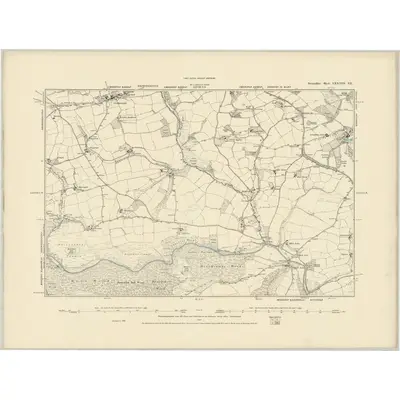 1887 Map of Devonshire LXXVIII.SE
