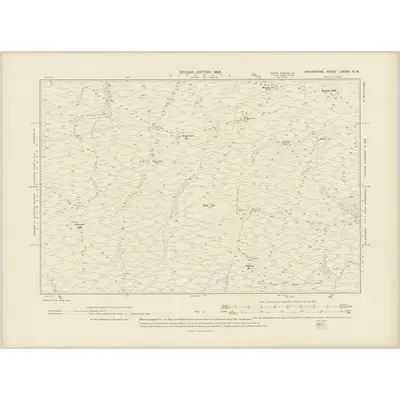 1904 Map of Devonshire LXXXIX.NW, 1906 Print