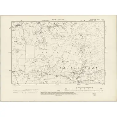 1903 Map of Devonshire VI.SE, 1905 Print
