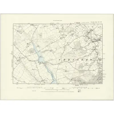 1887 Map of Devonshire XCI.SW