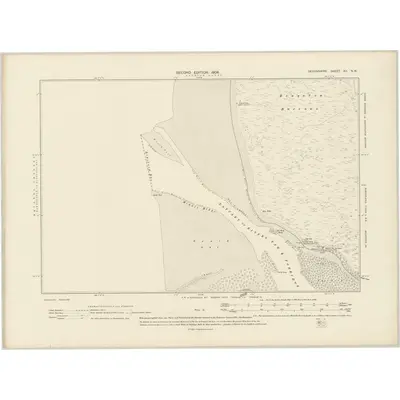 1903 Map of Devonshire XII.NW, 1906 Print
