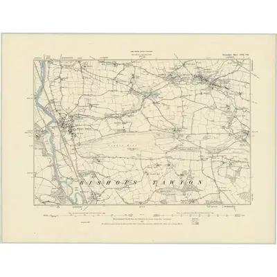 1887 Map of Devonshire XIII.SE