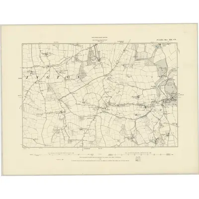 1887 Map of Devonshire XIII.SW
