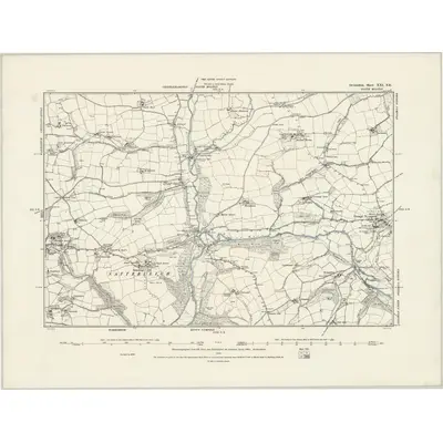 1888 Map of Devonshire XXI.SE