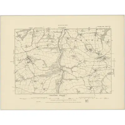 1886 Map of Devonshire XXIX.NW