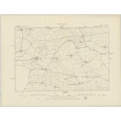 1884 Map of Devonshire XXVII.SE
