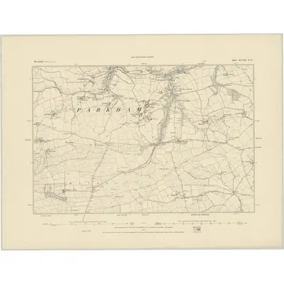 1884 Map of Devonshire XXVIII.NE