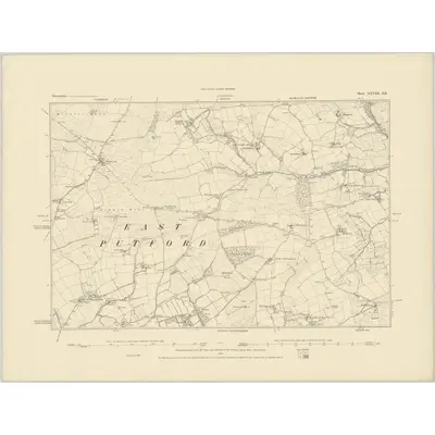 1884 Map of Devonshire XXVIII.SE