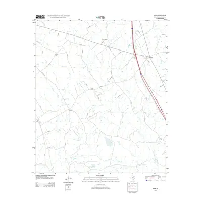 2013 Map of Dew, 2013 Print