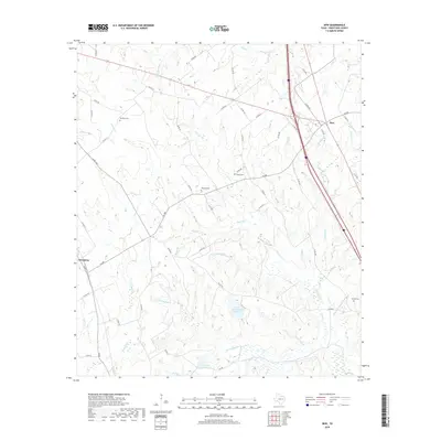 2019 Map of Dew, 2019 Print