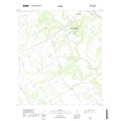2019 Map of Dewees, 2019 Print