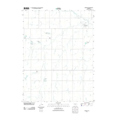 2011 Map of Deweese, 2011 Print