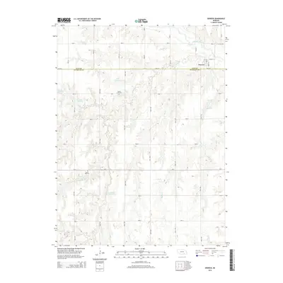 2014 Map of Deweese, 2014 Print