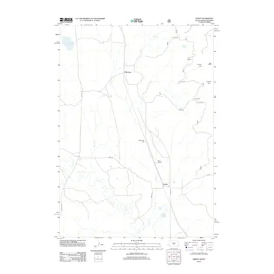 2012 Map of Dewey, 2012 Print