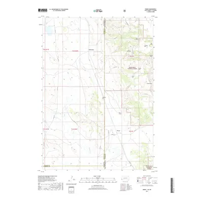 2017 Map of Dewey, 2017 Print