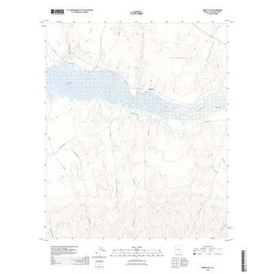 2026 Map of Dewey Flat, 2026 Print