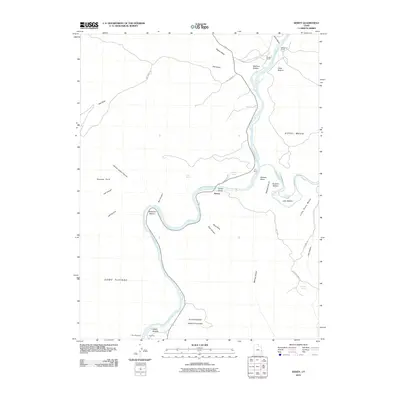 2010 Map of Dewey, 2010 Print