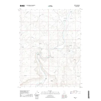 2020 Map of Dewey, 2020 Print