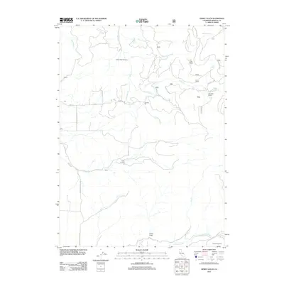 2012 Map of Dewey Gulch, 2012 Print