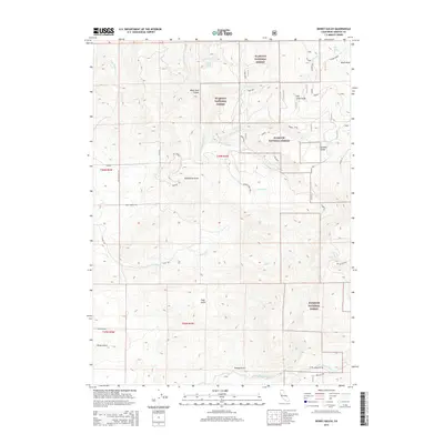 2015 Map of Dewey Gulch, 2015 Print